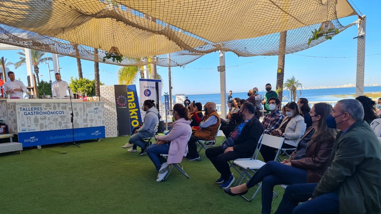 Showcooking celebrado en Bahía Sur con motivo de la Semana del Estero.