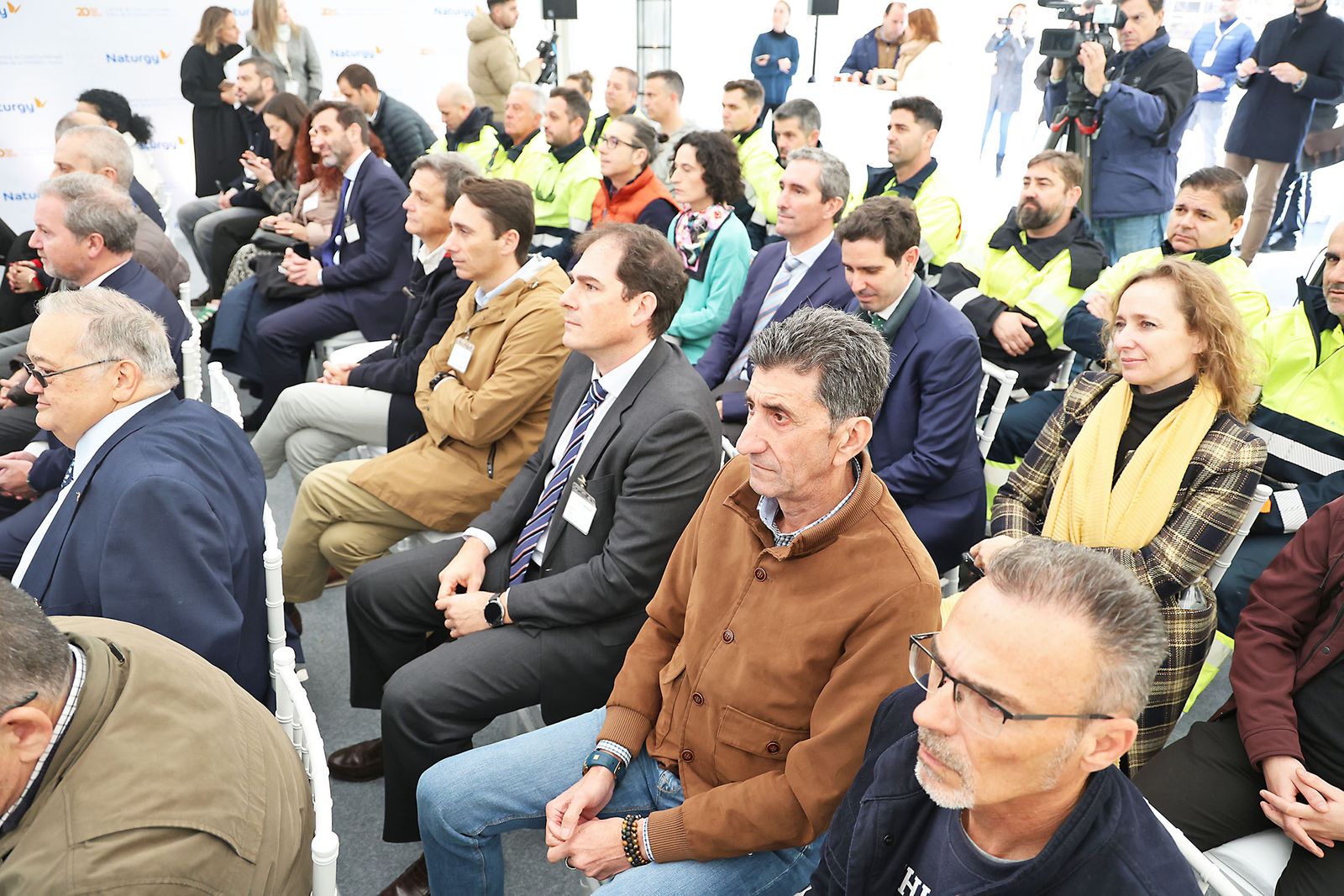 Imágenes del acto del 20 aniversario de Naturgy en Palos de la Frontera