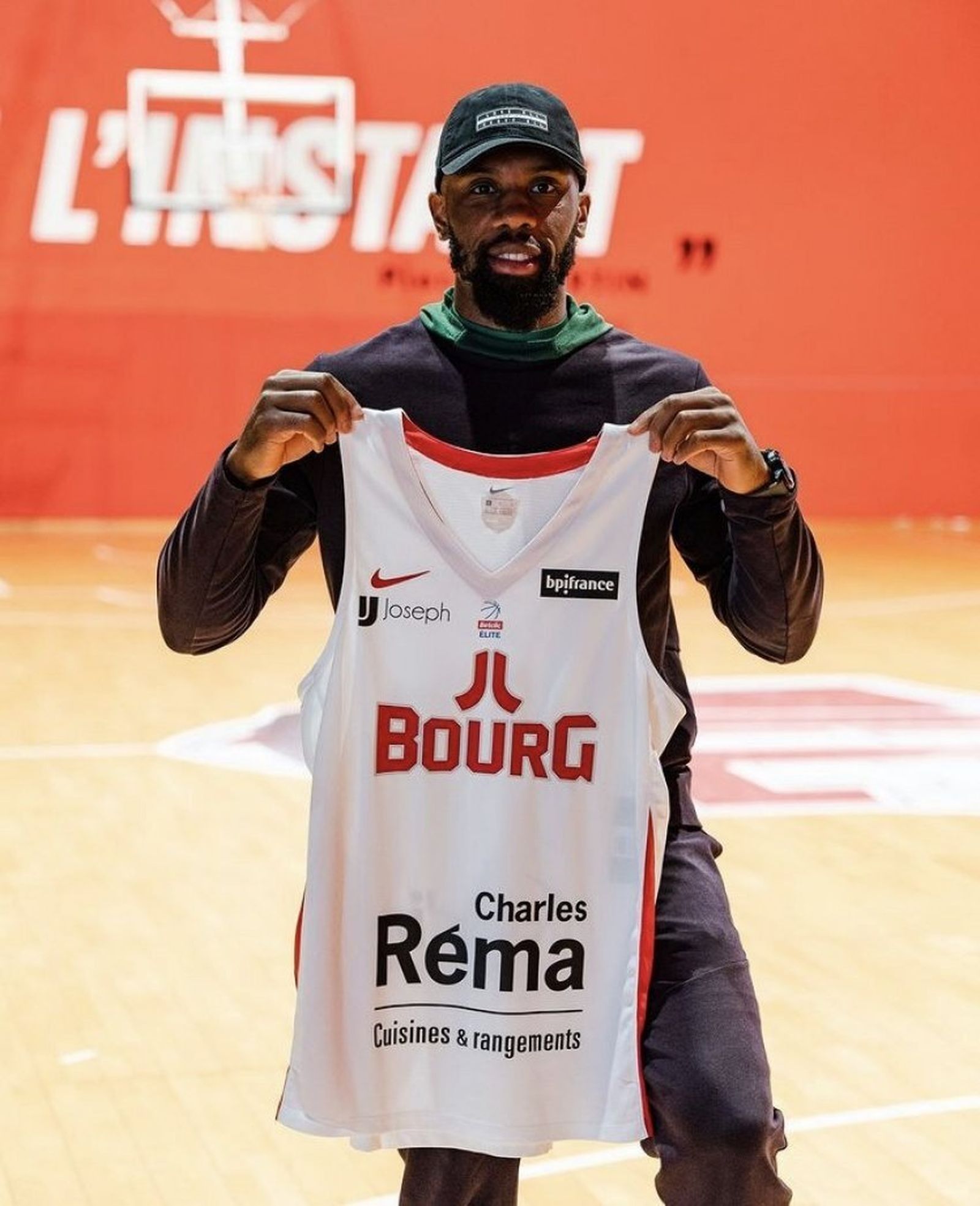 Norris Cole, con la camiseta de su nuevo equipo, el JL Bourg.