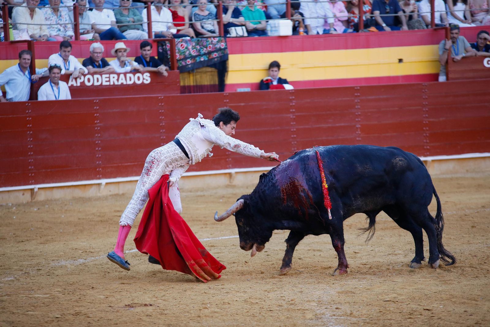 Corrida de toros en Roquetas, en imágenes