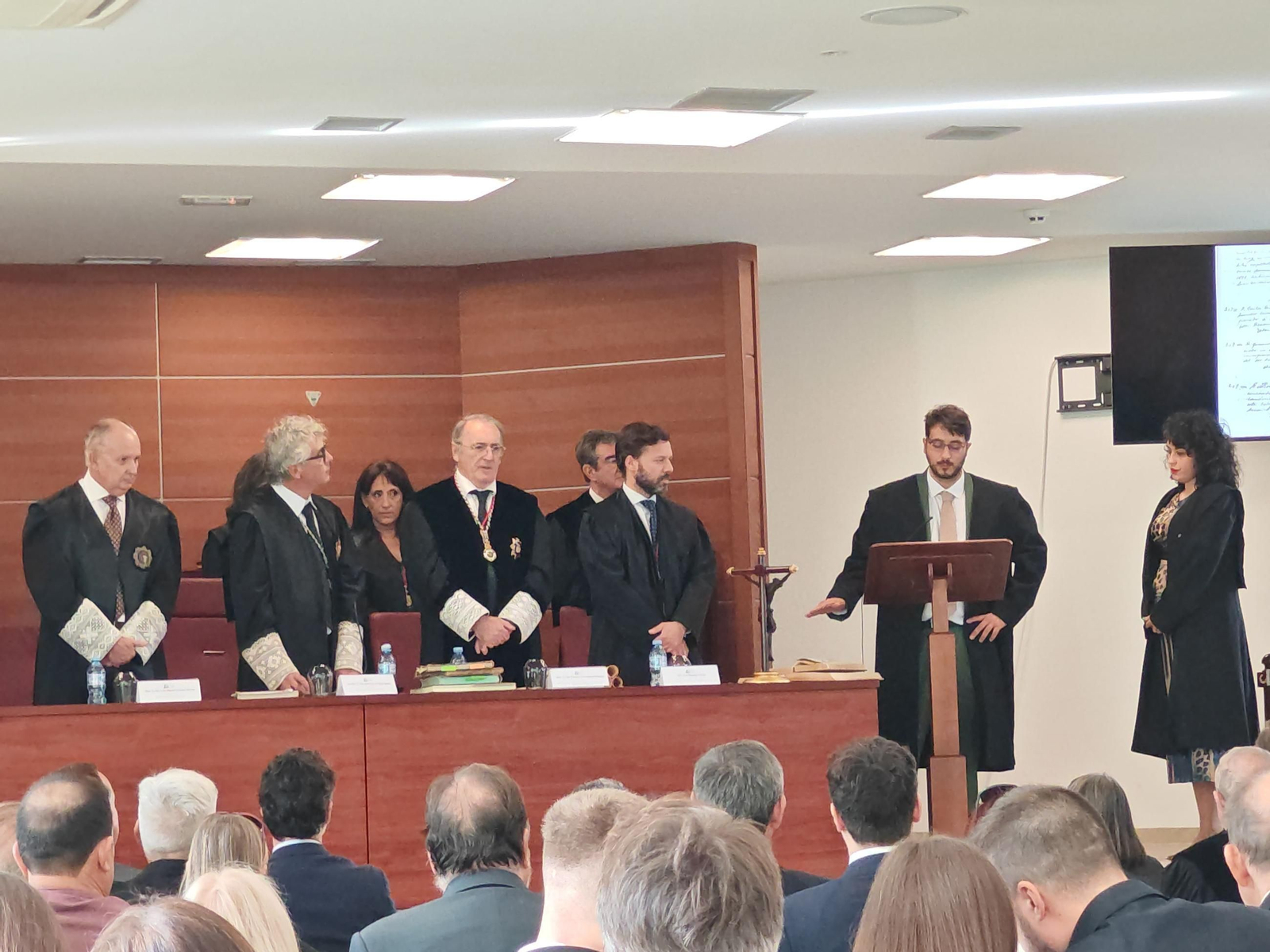 Actos del Colegio de Abogados por Santa Teresa.