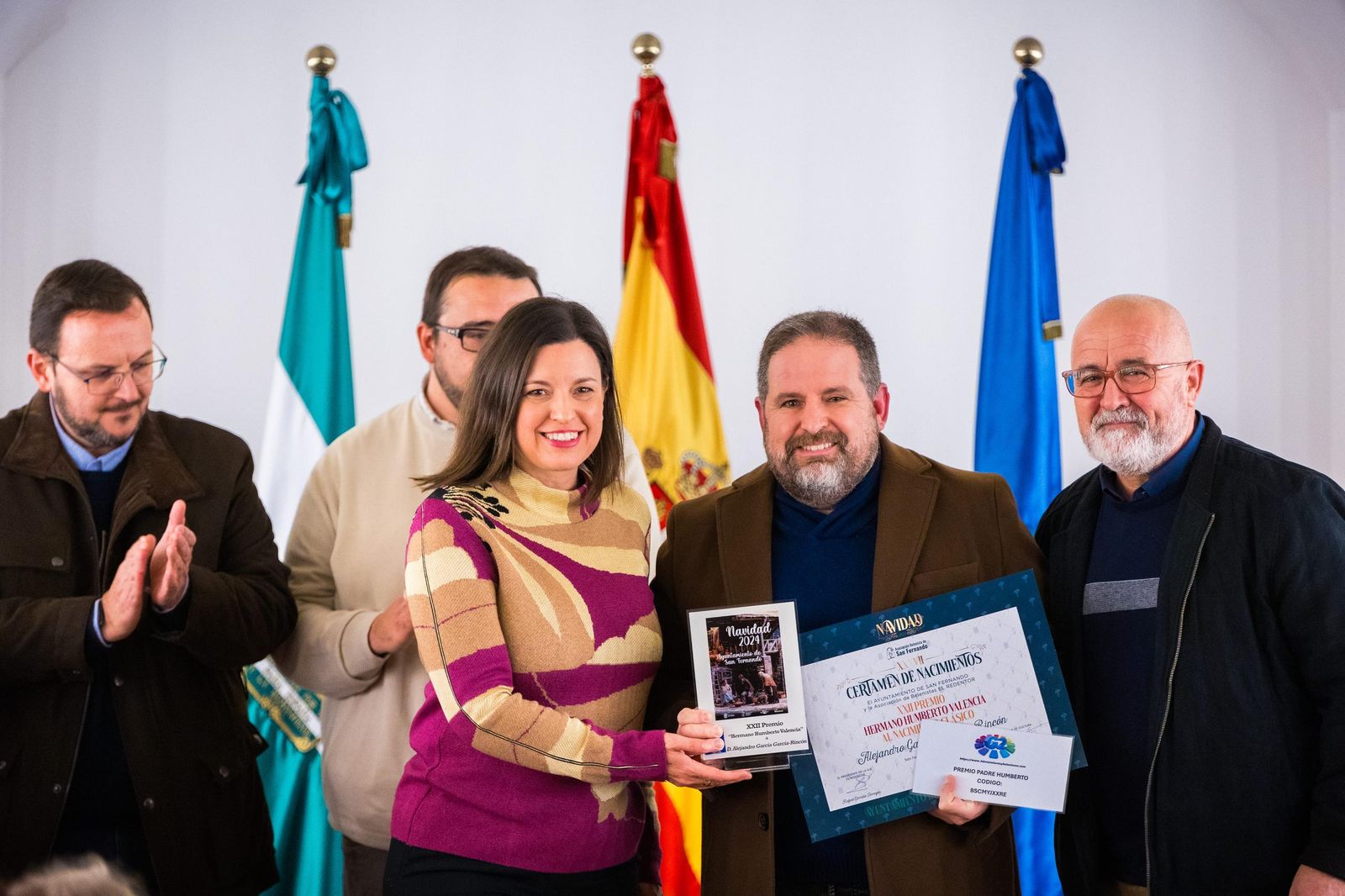 Las imágenes del acto de entrega de premios del Certamen de Nacimientos en San Fernando