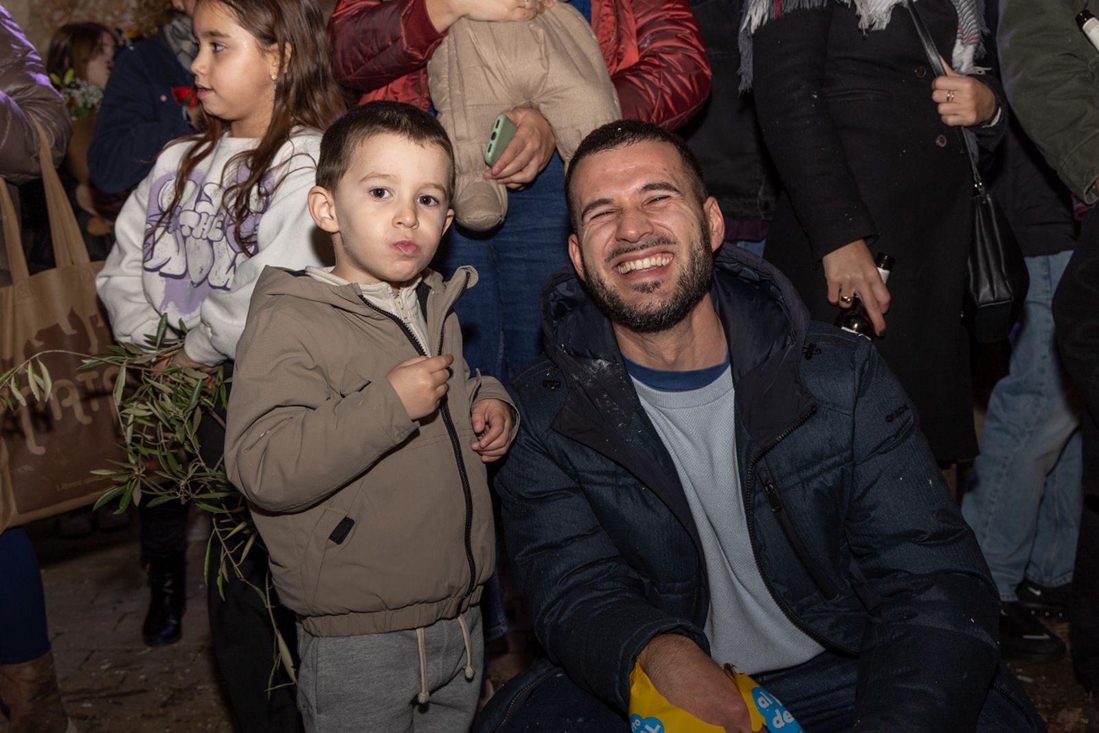 Encendido en Jaén de la lumbre oficial de San Antón 2026 y bendición de los animales