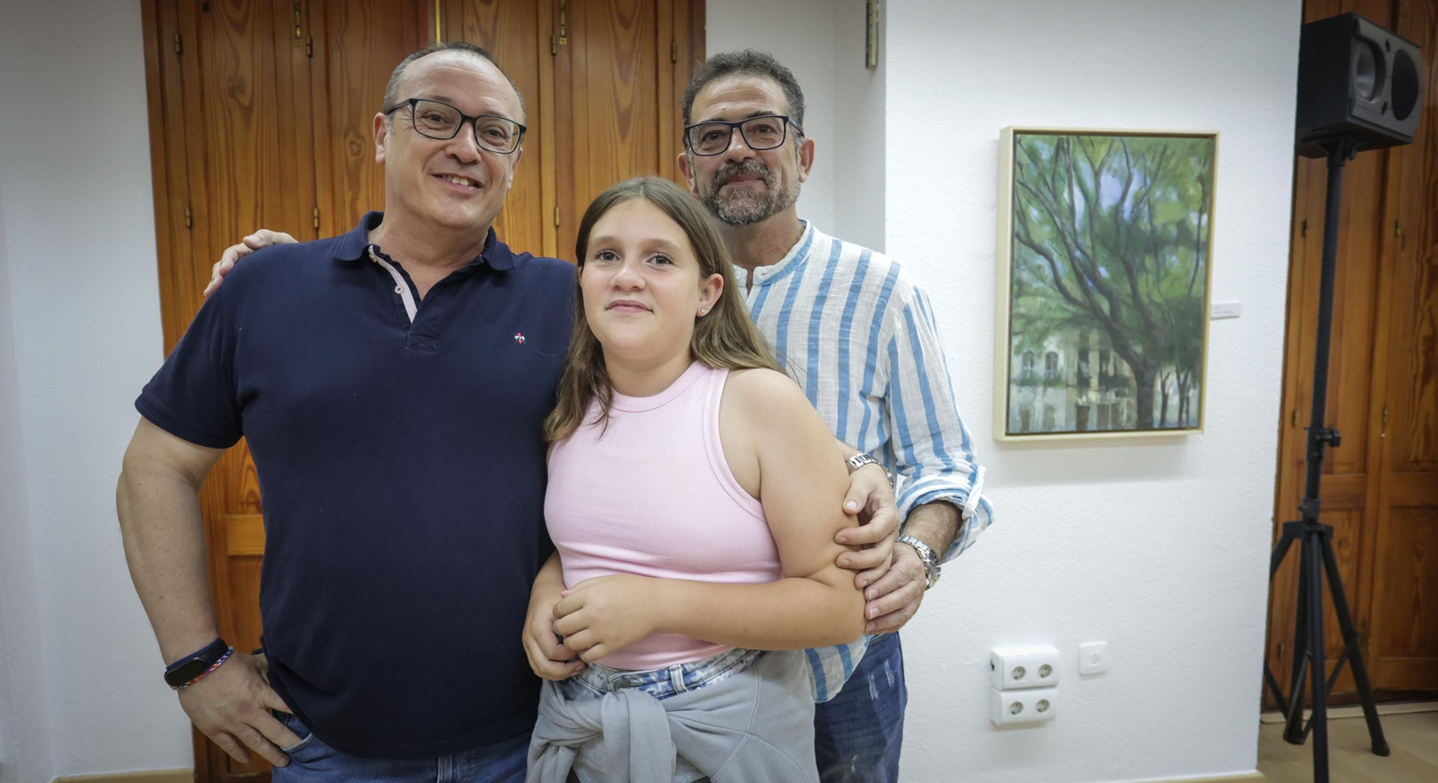 Fotos de la inauguración de la exposición de Jaime Pandelet en la sala ArteAdiario