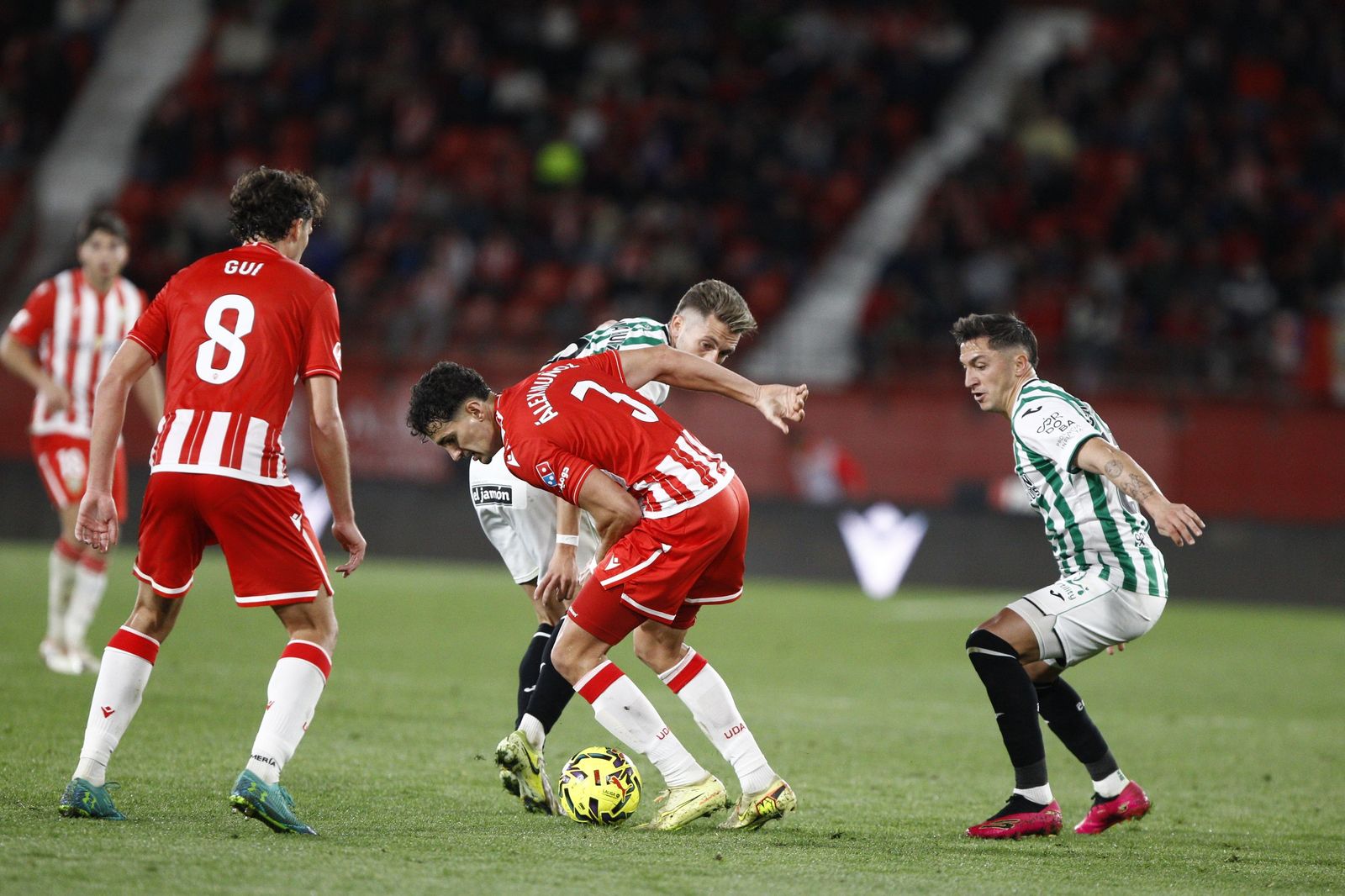 Las fotografías del partido U.D. Almería-Córdoba C.F.