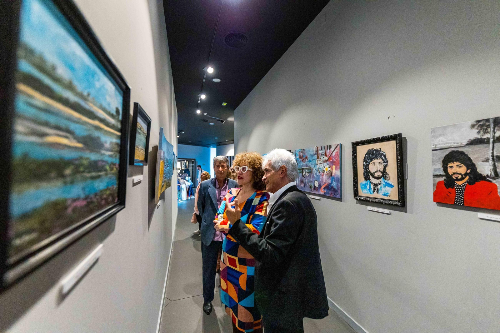 Comienzan los actos del Día del Flamenco en San Fernando: Ignacio de Salas expone su pintura en el Museo Camarón