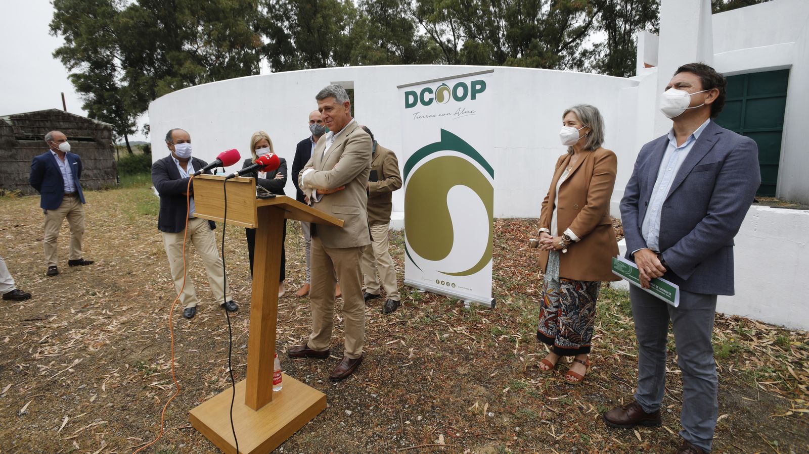 Las fotos del centro de carga de ganado vacuno en Los Barrios