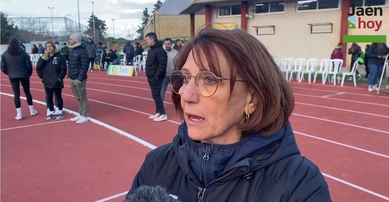 Encarna Vallejo, en una foto de archivo durante el Campeonato de España de Lanzamientos Largos de Invierno.