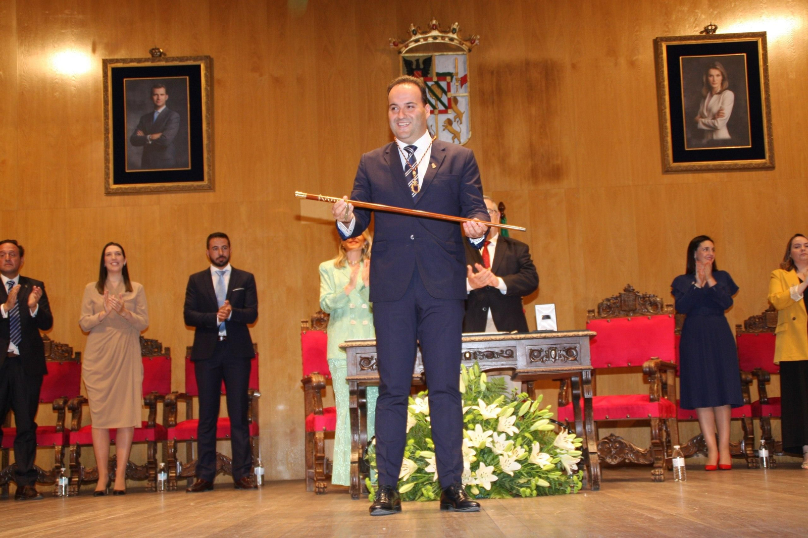 Juan Ramón Valdivia, alcalde de Priego de Córdoba. Juan Ramón Valdivia, alcalde de Priego de Córdoba.