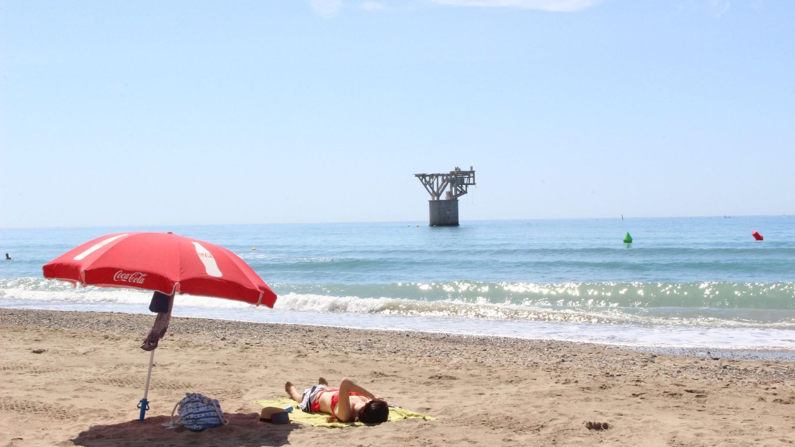 La playa de El Cable, en Marbella. La playa de El Cable, en Marbella.