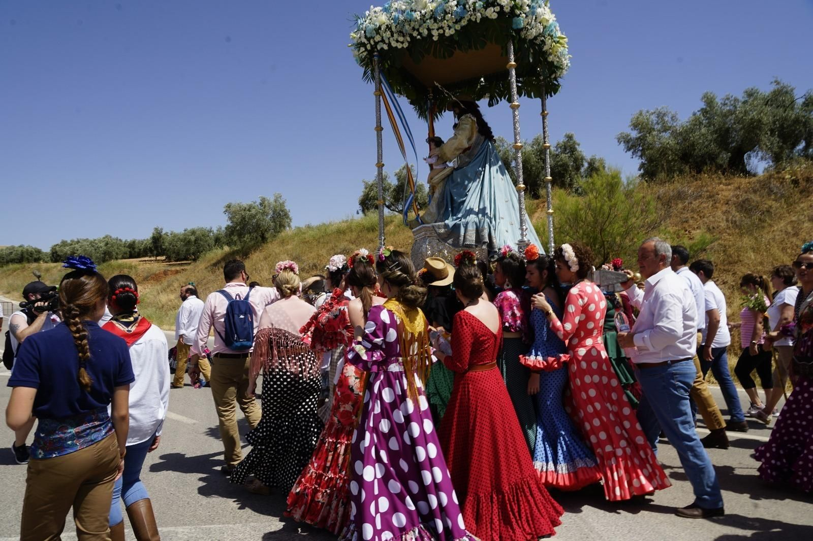 Las mejores imágenes de la romería de la Virgen de los Remedios en Aguilar de la Frontera