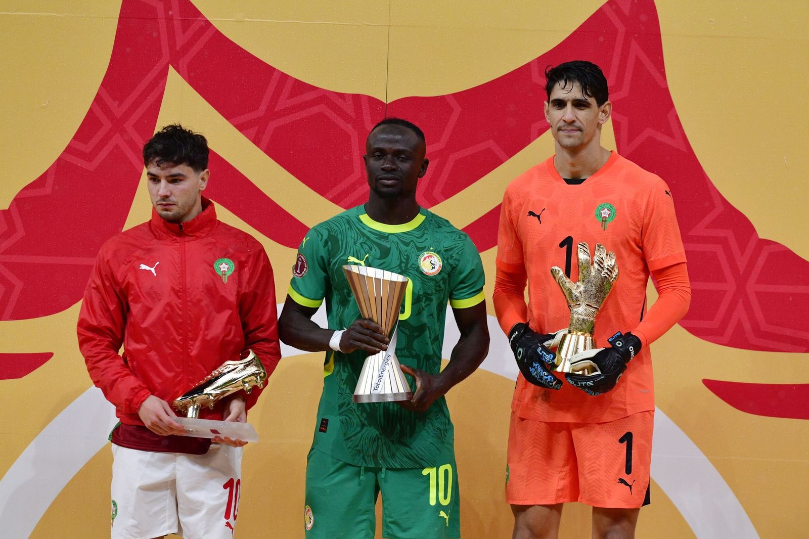 Las fotos de la final entre Marruecos y Senegal en la Copa África
