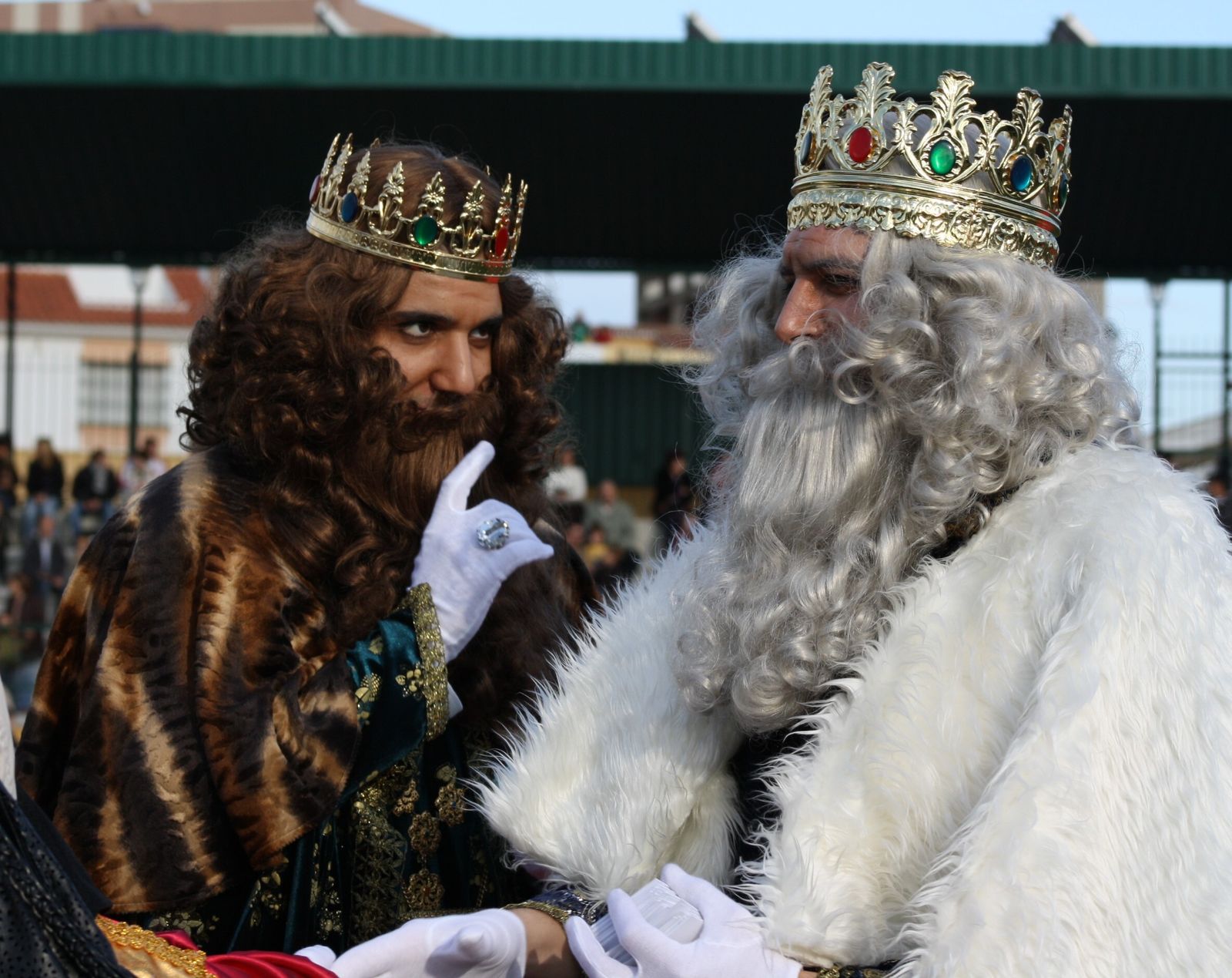 Gaspar y Melchor en Fuengirola, en una imagen de archivo.