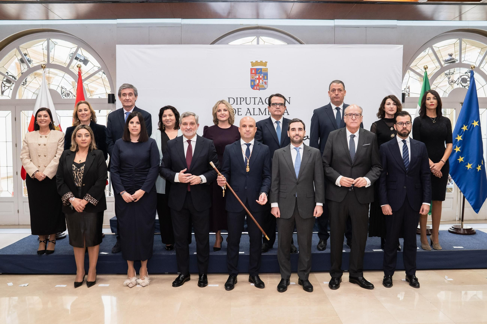 Así se ha vivido la investidura del nuevo presidente de la Diputación Provincial de Almería