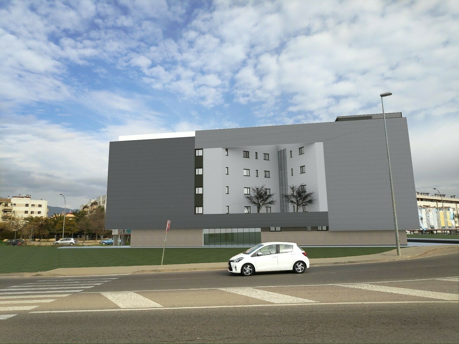 Infografía del futuro hotel de Sercotel en Córdoba.