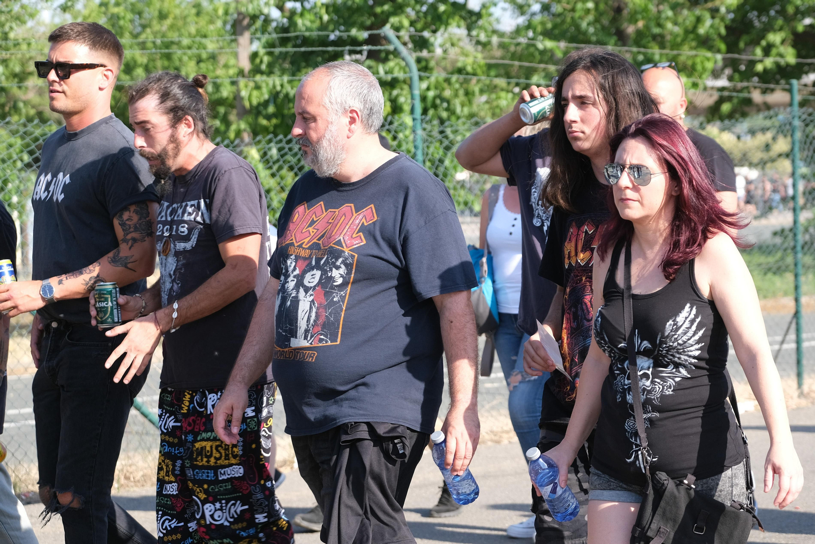 Búscate. Segundo concierto de ACDC en España