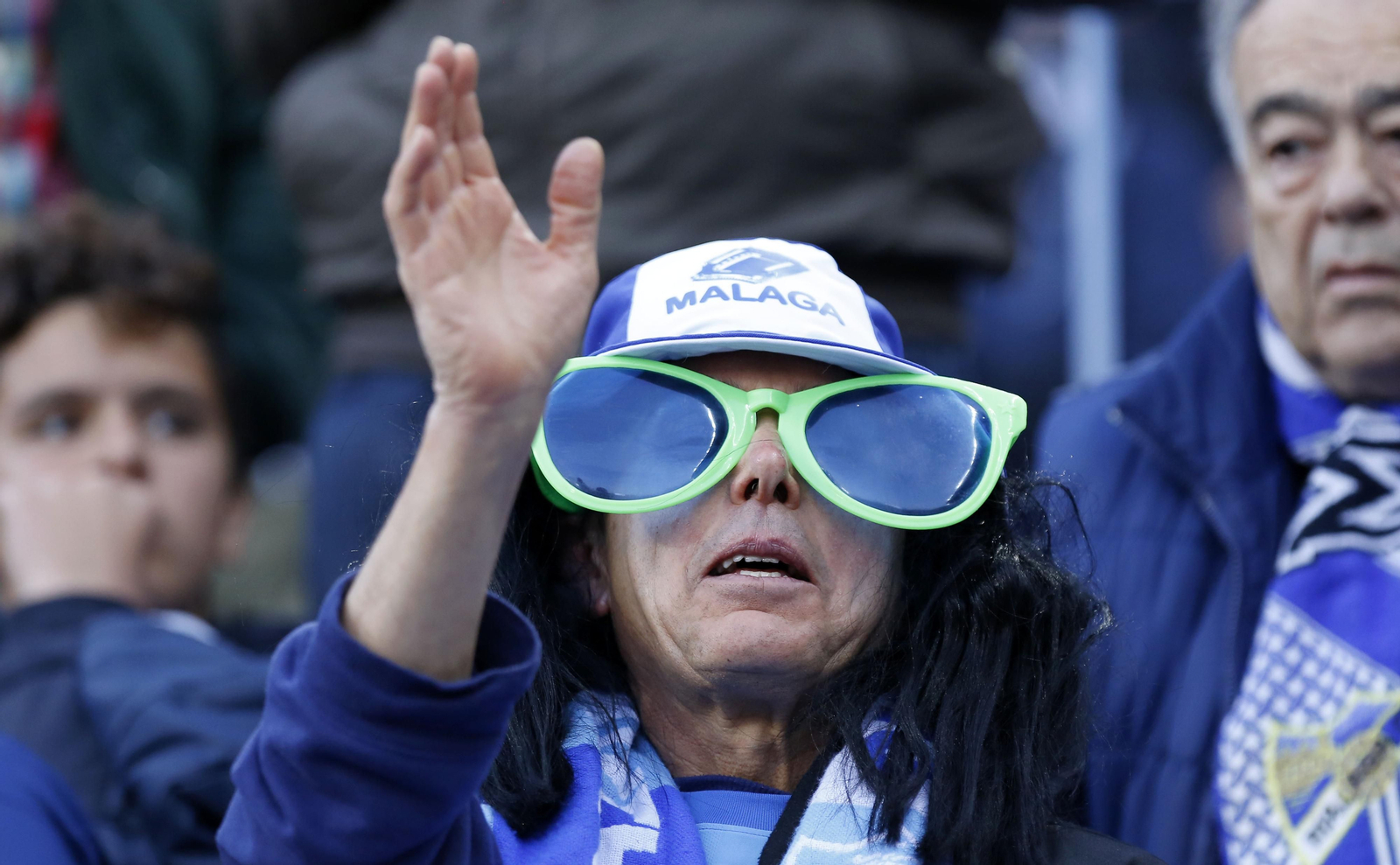 Las imágenes del Málaga - Deportivo