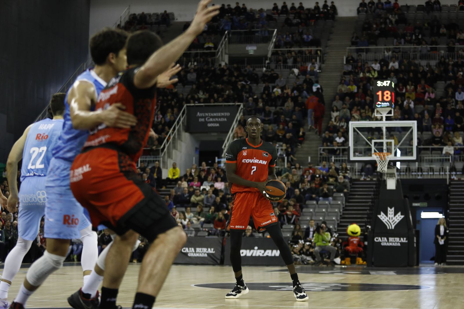 El Covirán Granada - Río Breogán, en imágenes