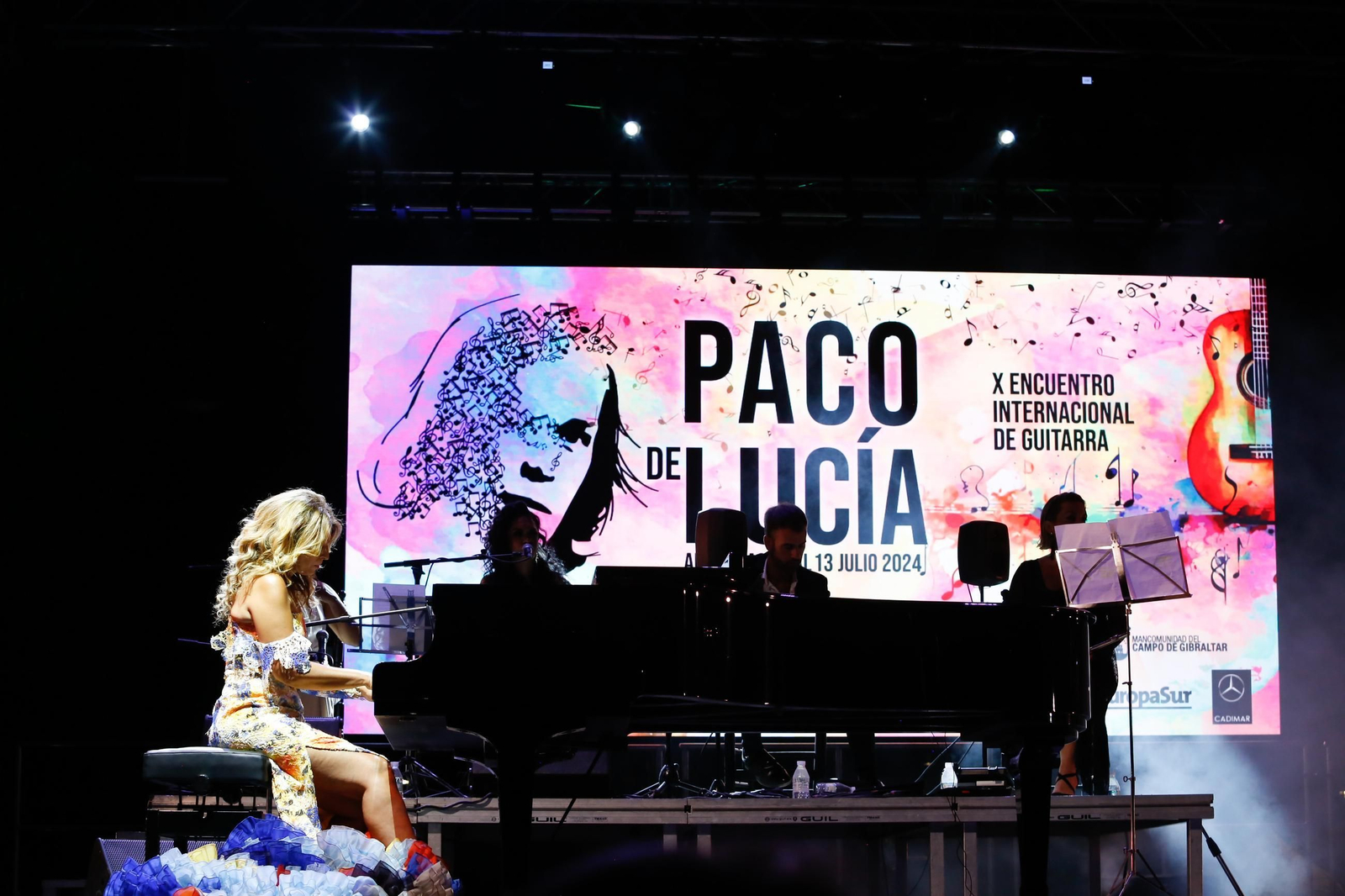 Fotos del concierto de Rosario Montoya en el Encuentro de Guitarra Paco de Lucía