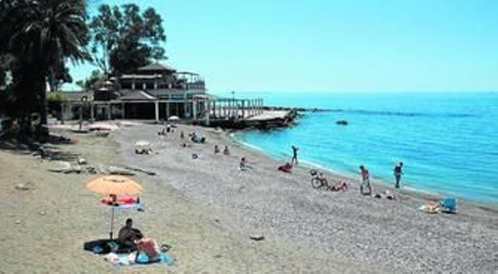 Estado actual del entorno del antiguo balneario de los Baños del Carmen de la capital. Estado actual del entorno del antiguo balneario de los Baños del Carmen de la capital.