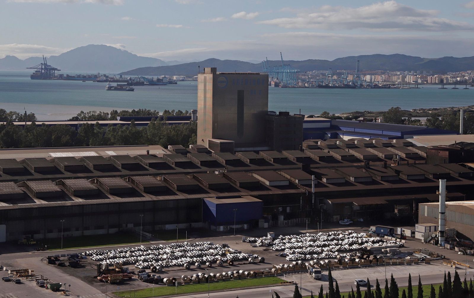 Fábrica de Acerinox Europa, en Los Barrios