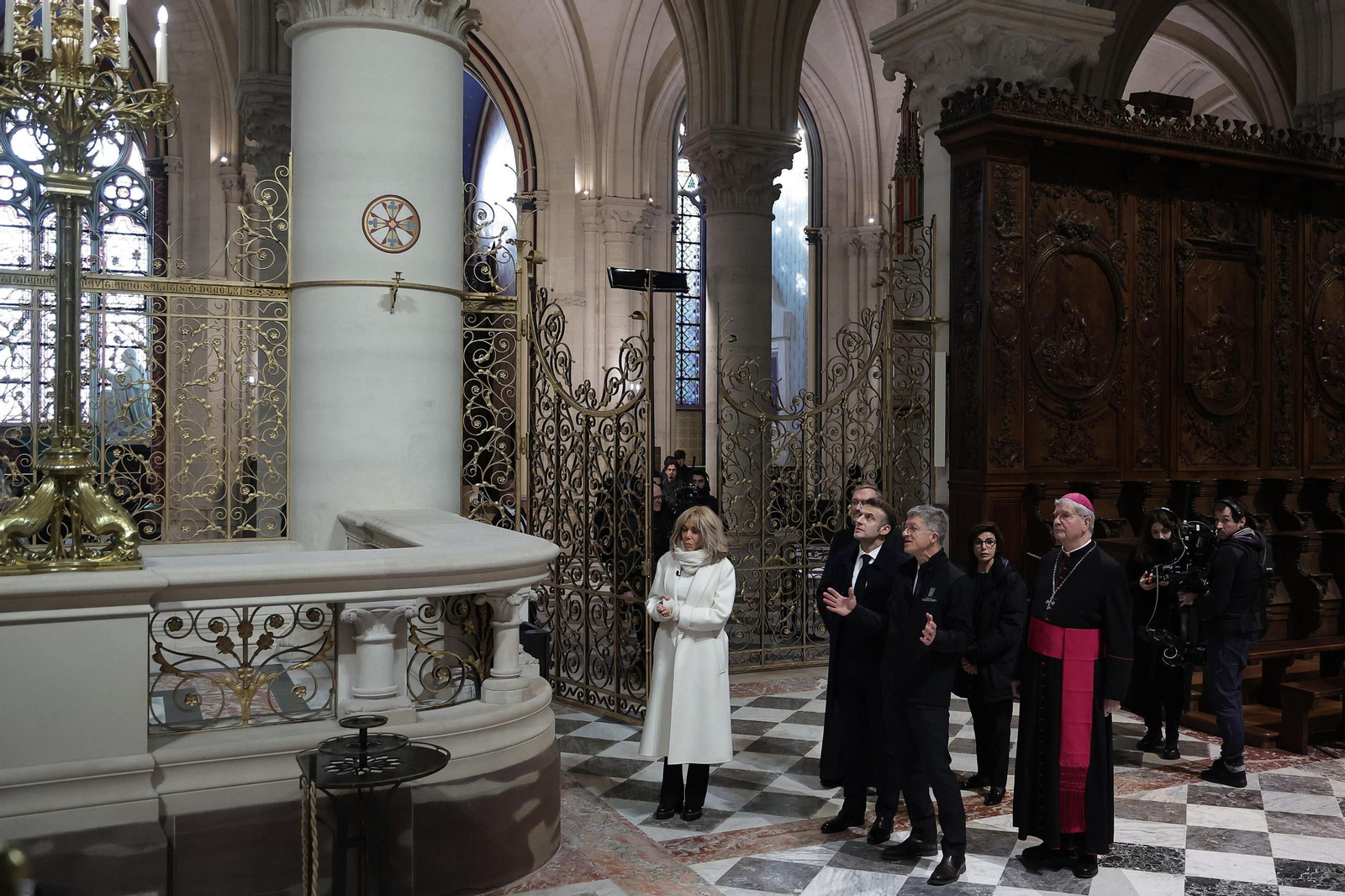 Así es el nuevo interior de Notre Dame tras la restauración Así es el nuevo interior de Notre Dame tras la restauración