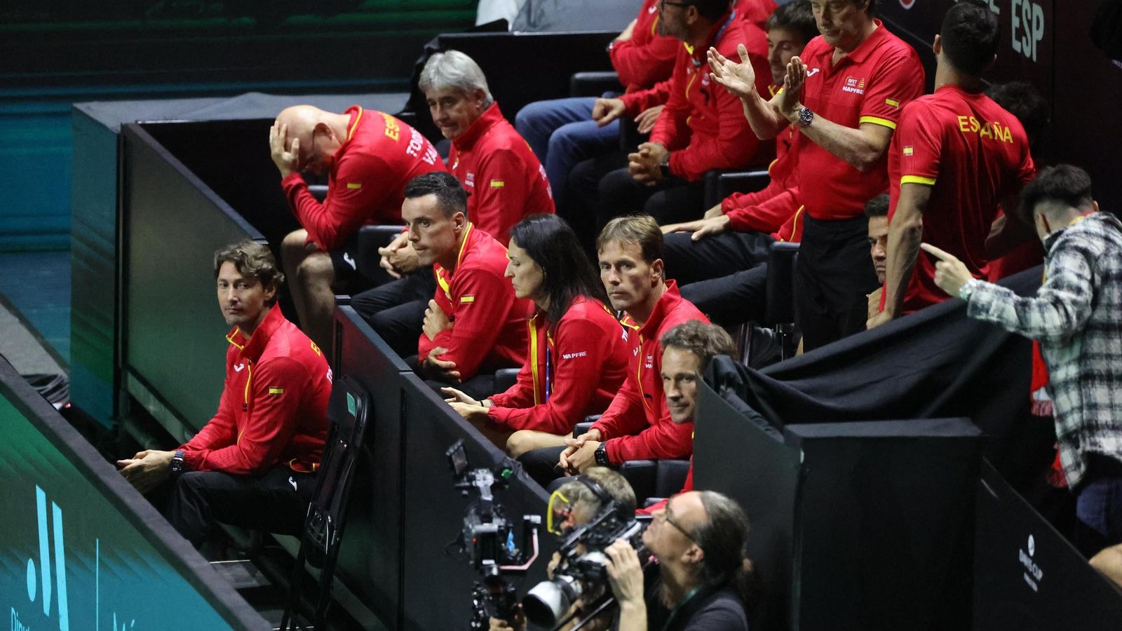 Búscate en las gradas del Carpena en la Copa Davis de Málaga