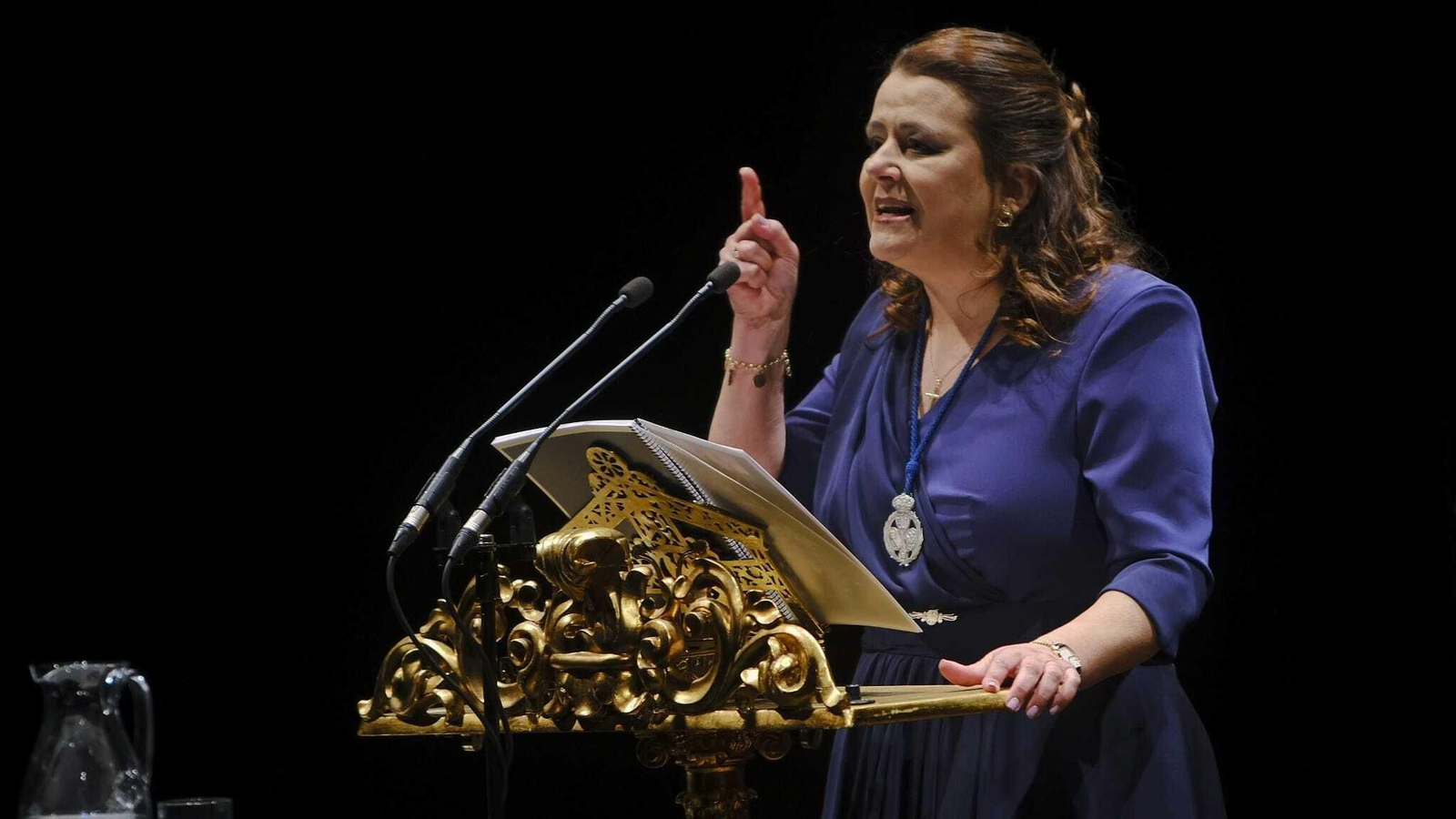 El pregón de la Semana santa de Cádiz 2022 a cargo de Toñi Martínez Novas.