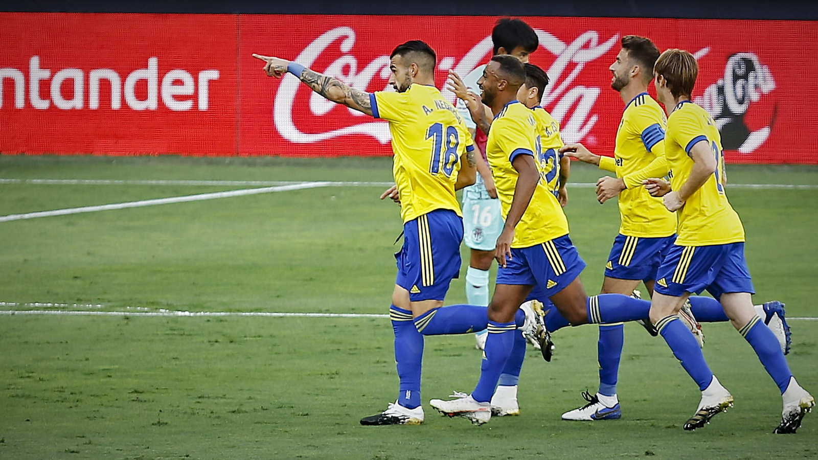 Imagen del partido Cádiz CF - Villarreal