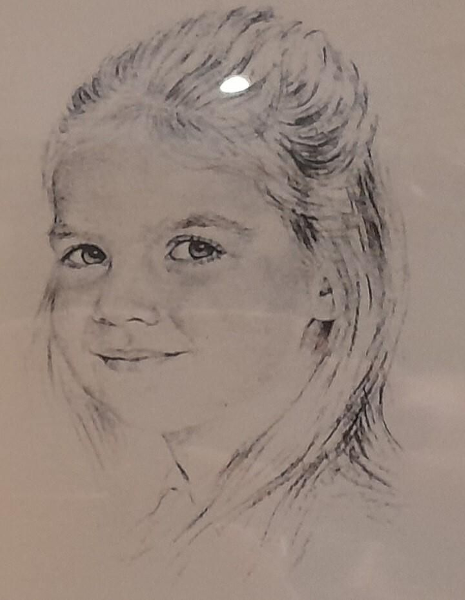 La infanta Cristina en la felicitación navideña de 1973