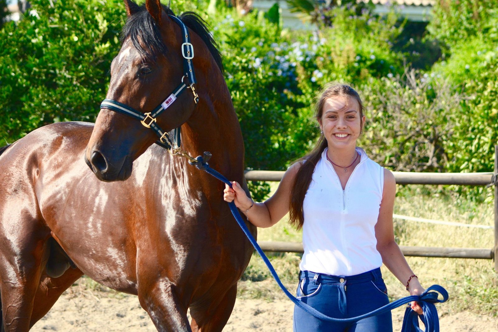 Coral Buenestado, amazona del Dressage Sotogrande.