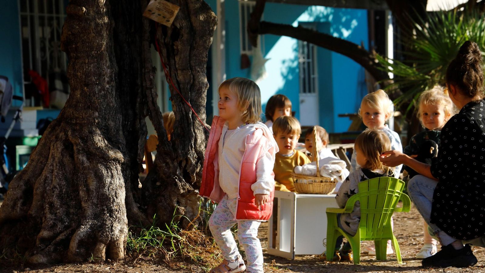 Alumnos de infantil de La Trébola Montessori School. Alumnos de infantil de La Trébola Montessori School.
