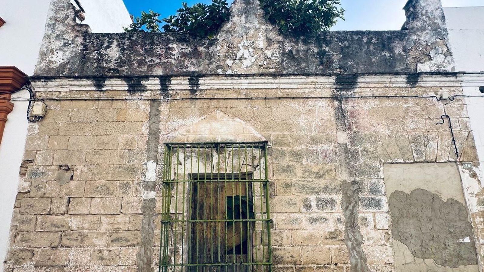 Una imagen de la fachada de la calle Espíritu Santo que se conservará. Una imagen de la fachada de la calle Espíritu Santo que se conservará.