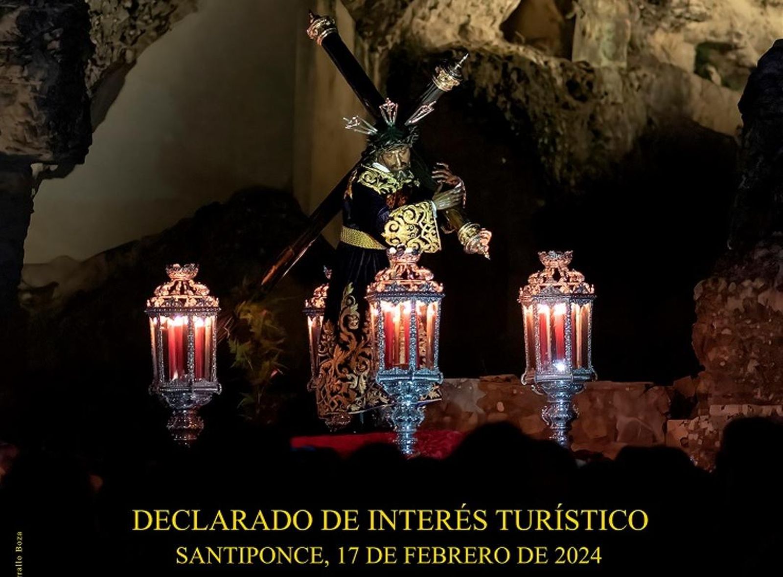El cartel del Vía Crucis 2024
