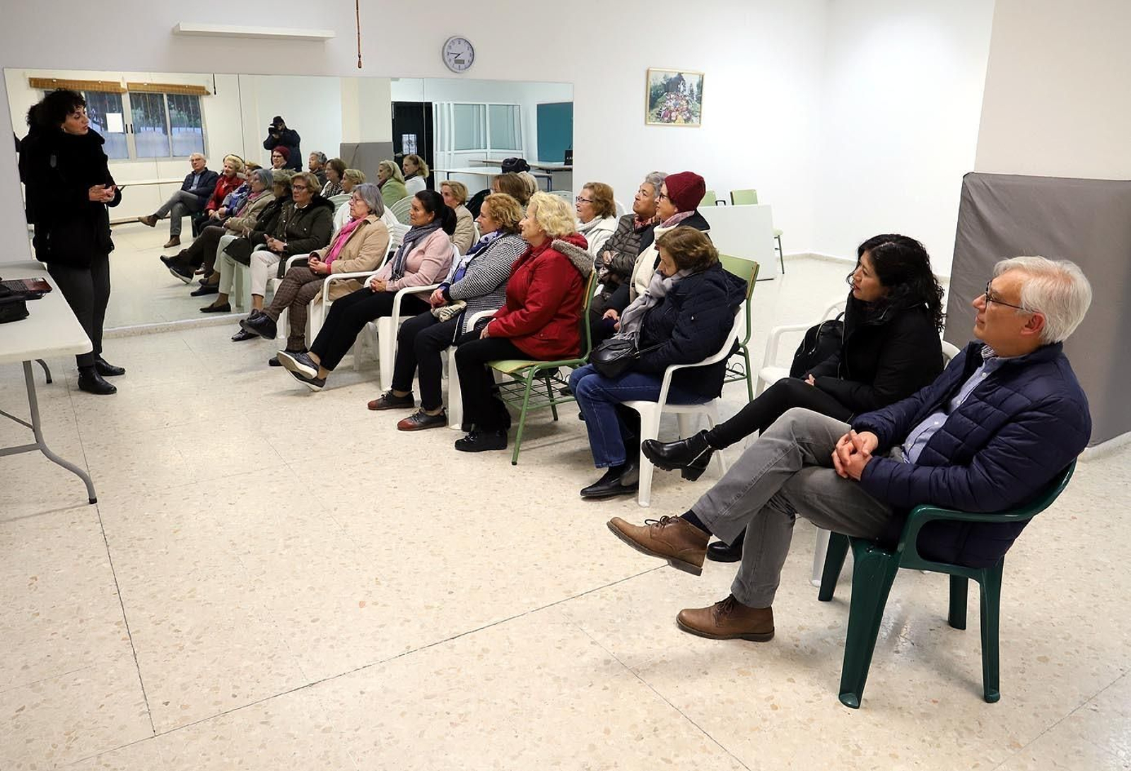 Celebración del taller para mujeres sobre la importancia de dormir bien.