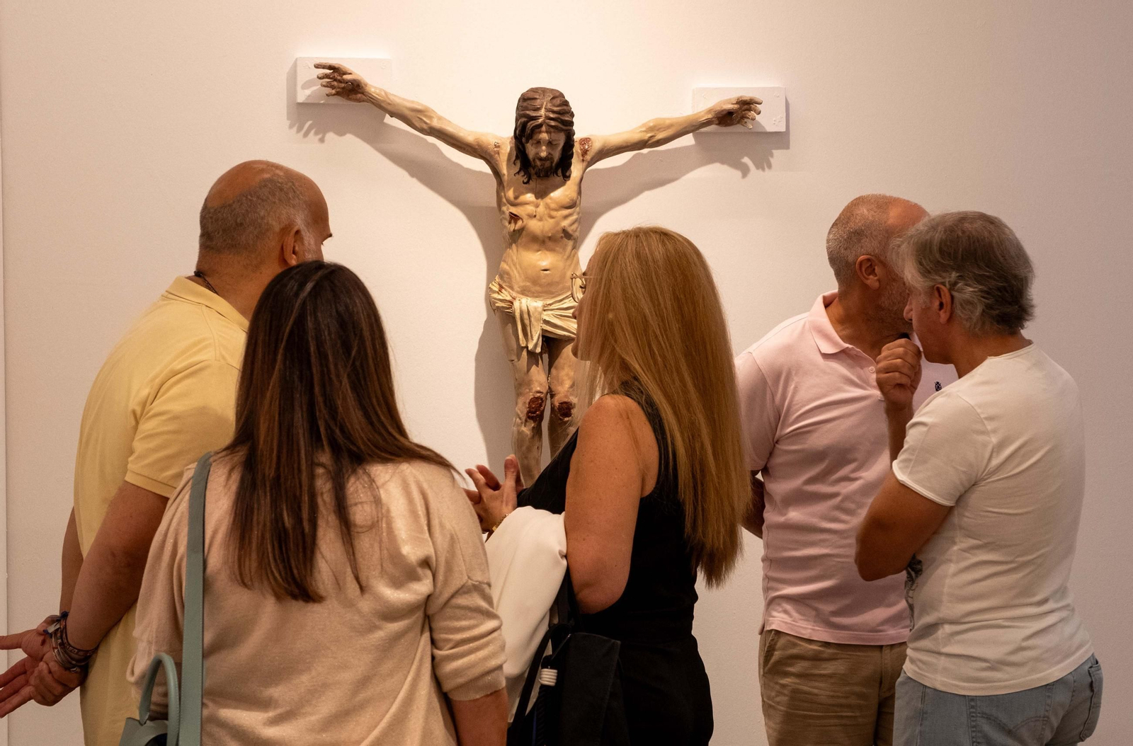 Exposición de 'La Sangre' en la Diputación de Huelva. Exposición de 'La Sangre' en la Diputación de Huelva.