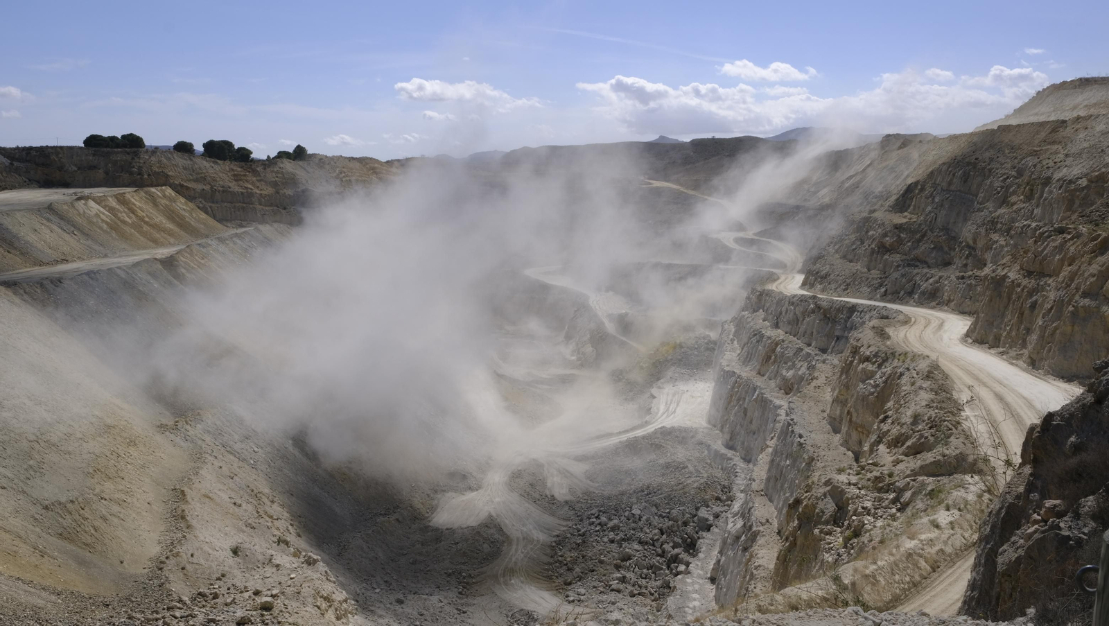 Visita a las canteras de yeso en Sorbas