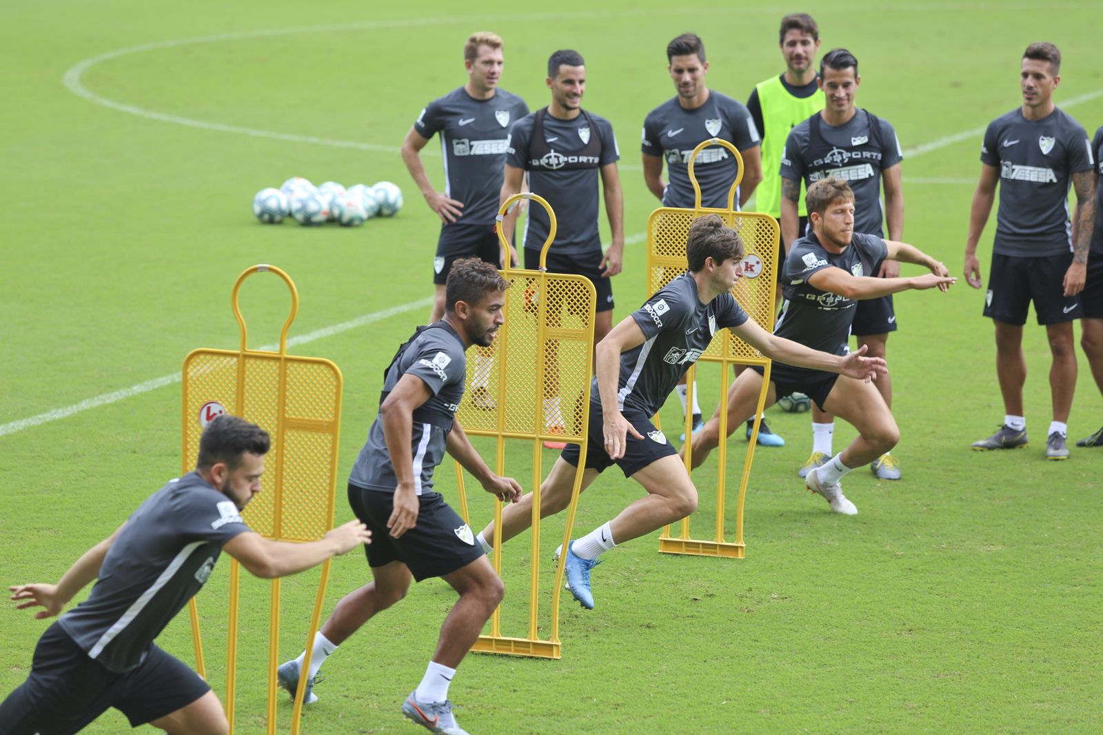 Una imagen de la sesión de ayer.