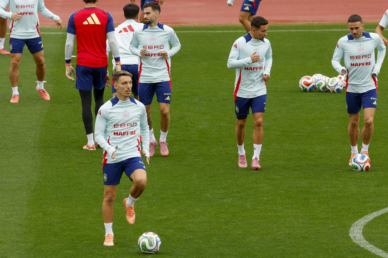 Las fotos del España-Bulgaria en Valladolid