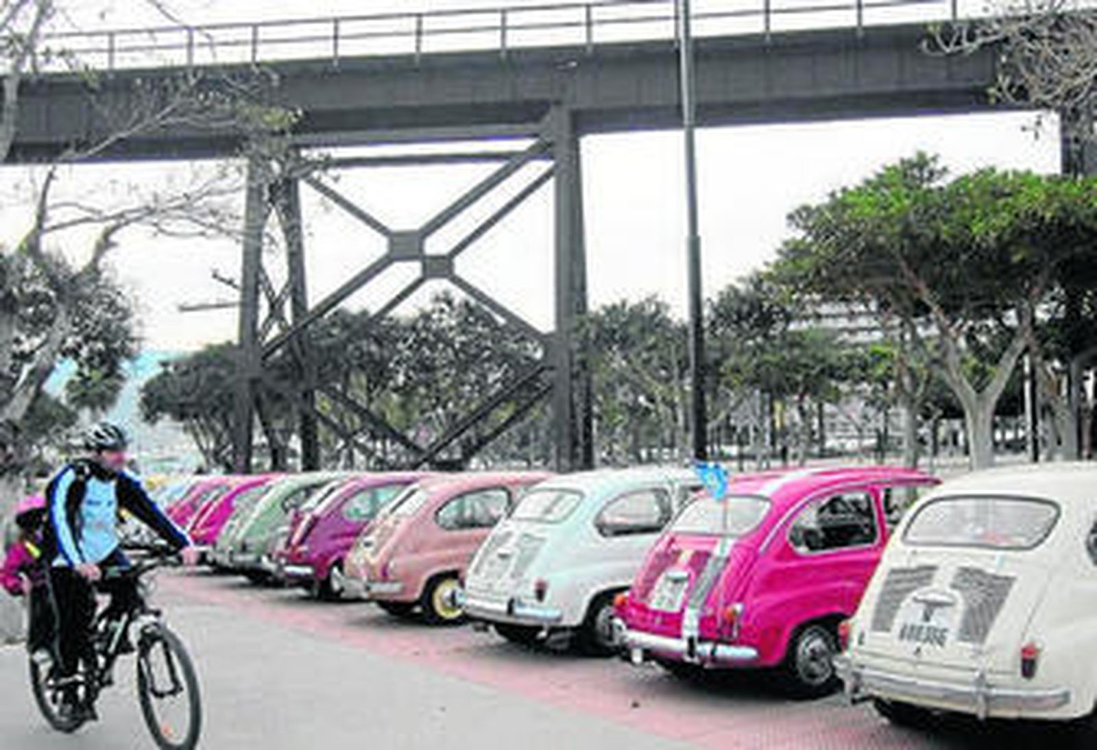 Los 600 fueron expuestos para que los almerienses pudieran apreciarlos.