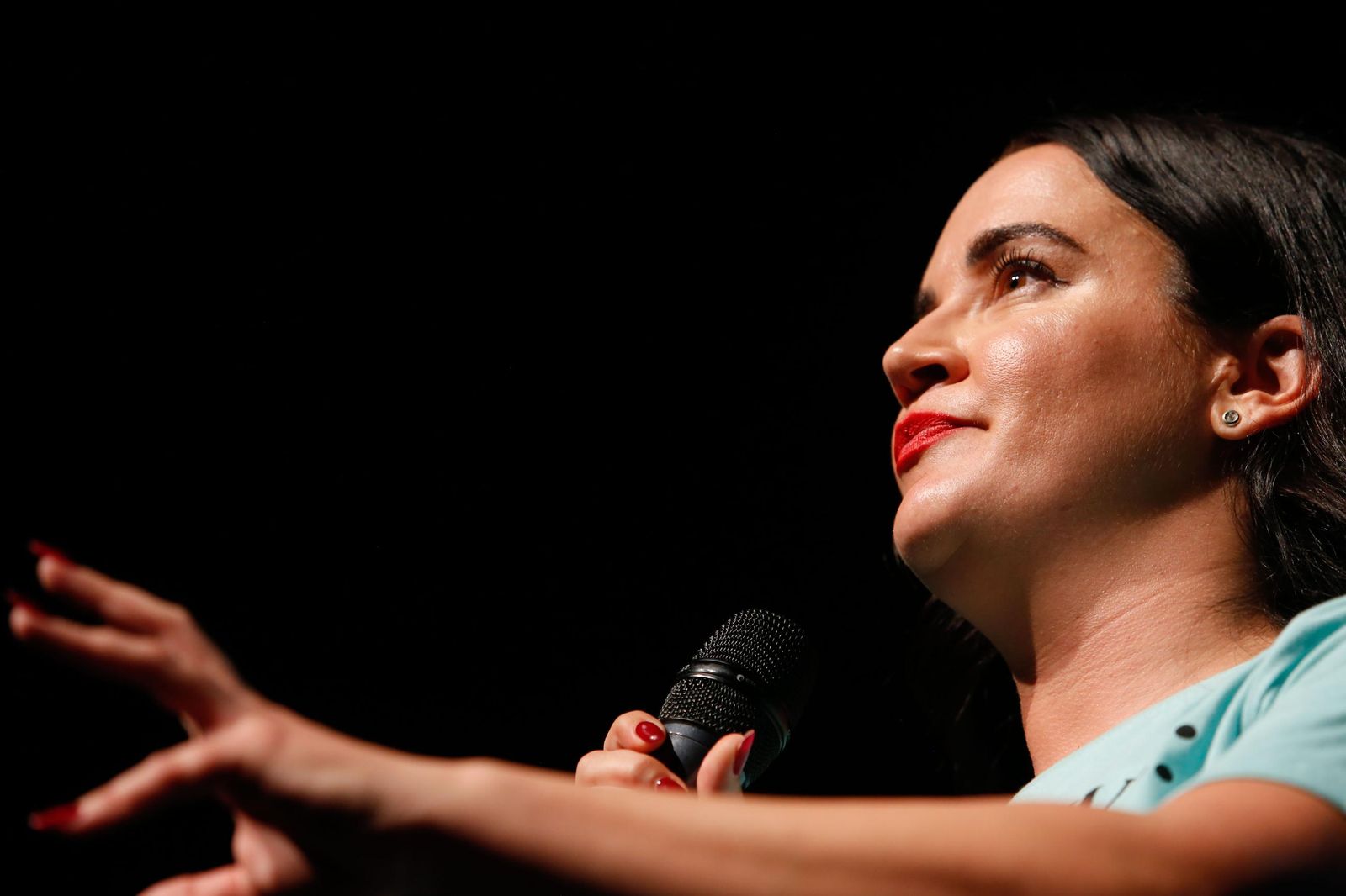 Fotografías del monólogo de Martita de Graná en La Línea