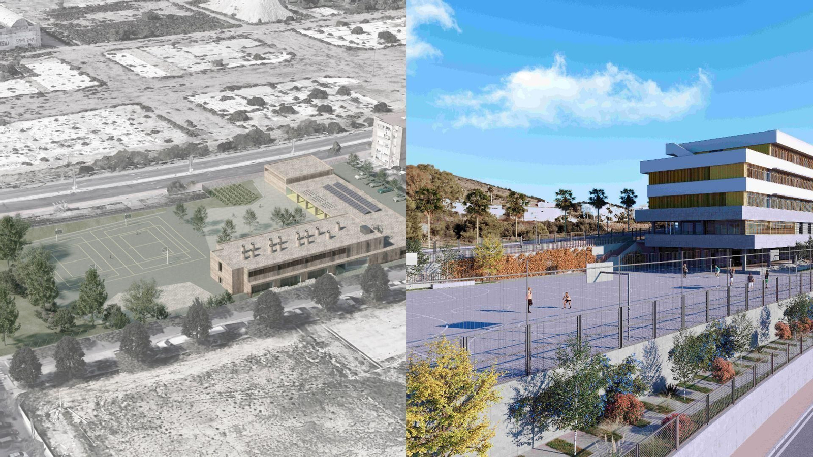 Maquetas de lo que serán las edificaciones de Campanillas y Benalmádena