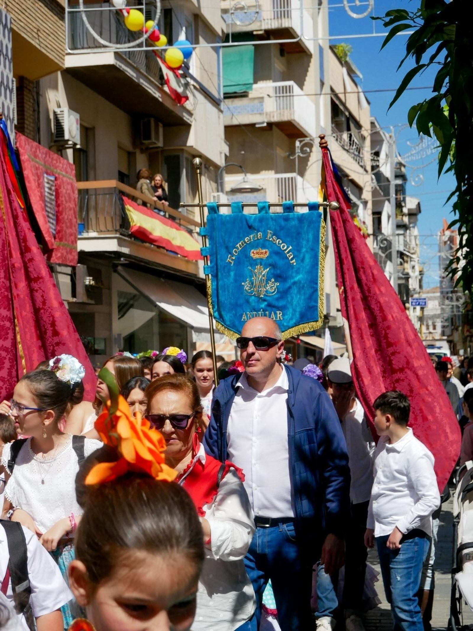 En imágenes: Romería escolar en los centros educativos de Andújar