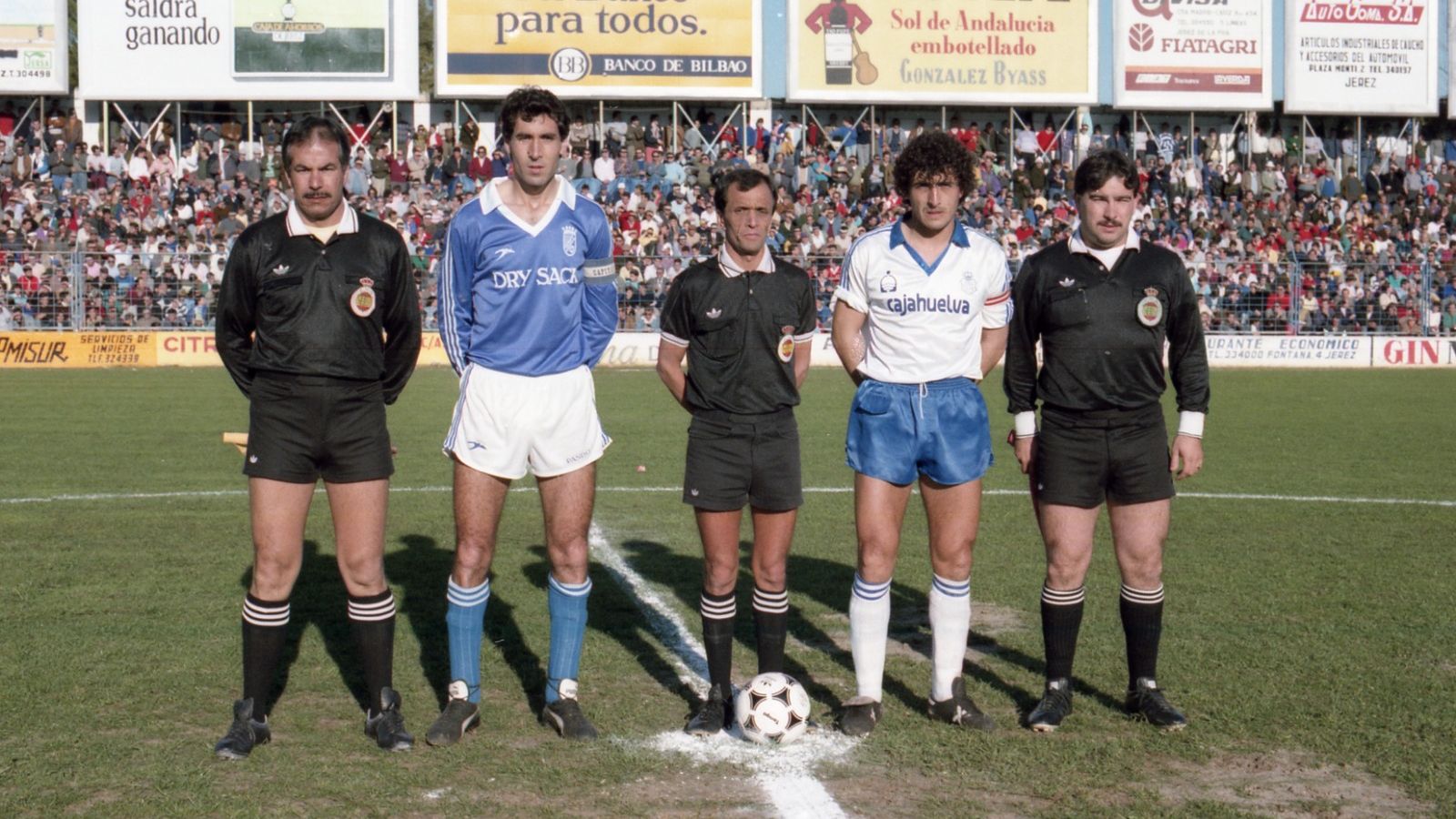 Encuentro de la temporada 87/88 en Domecq que acabó en 0-0.