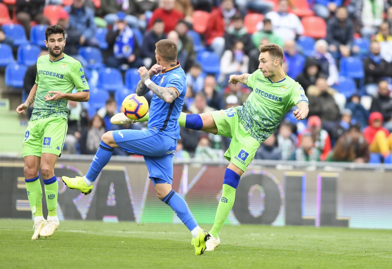 Las imágenes del Getafe-Betis