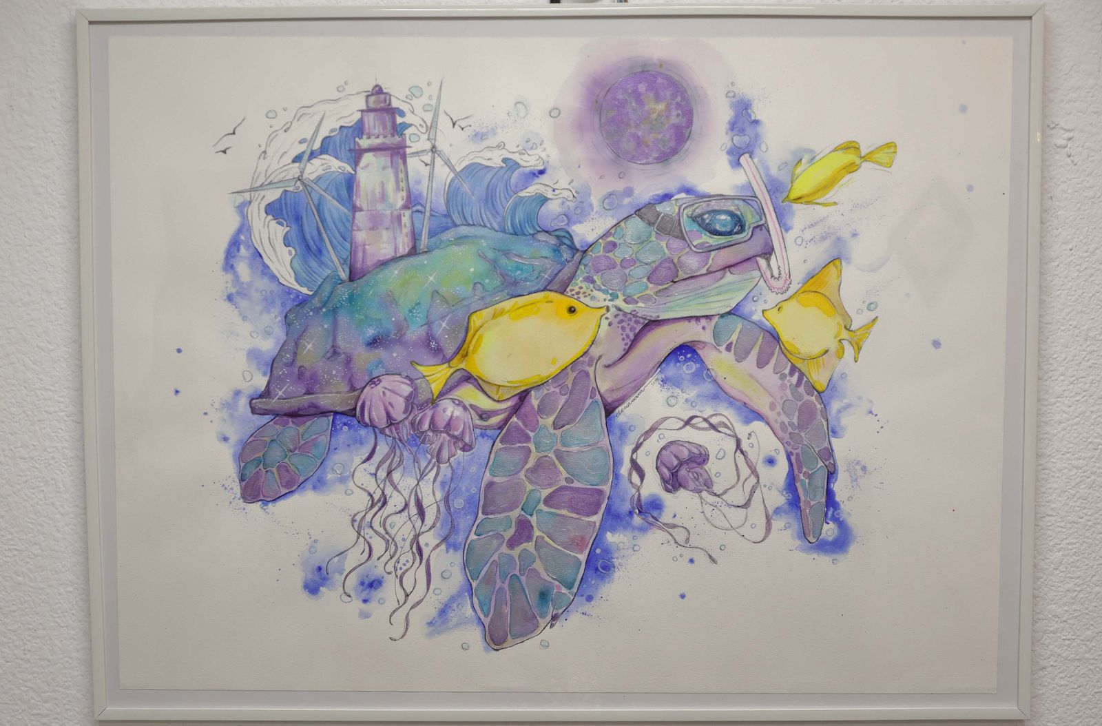 La exposición de Elena Novoa, en imágenes