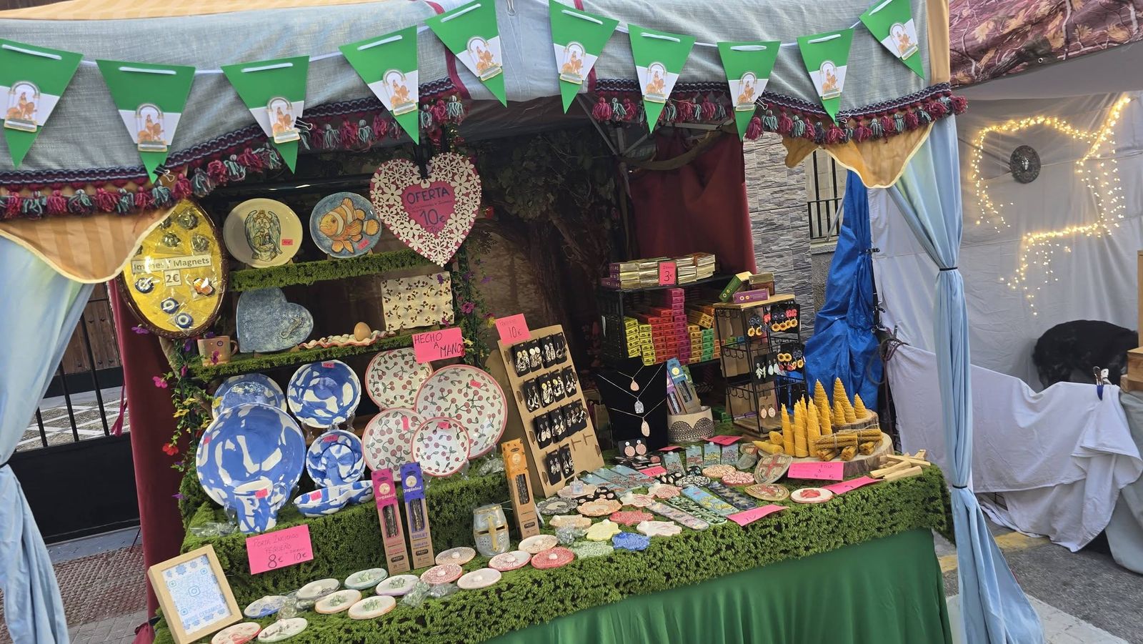 Inauguración del mercado circense carnavalesco de Barbate