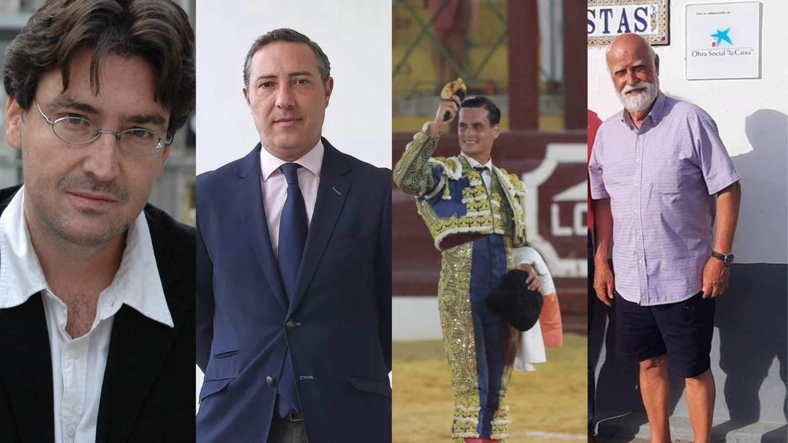 José María Sánchez Verdú, Jerónimo García San Martín, David Galván y Antonio Lledó.