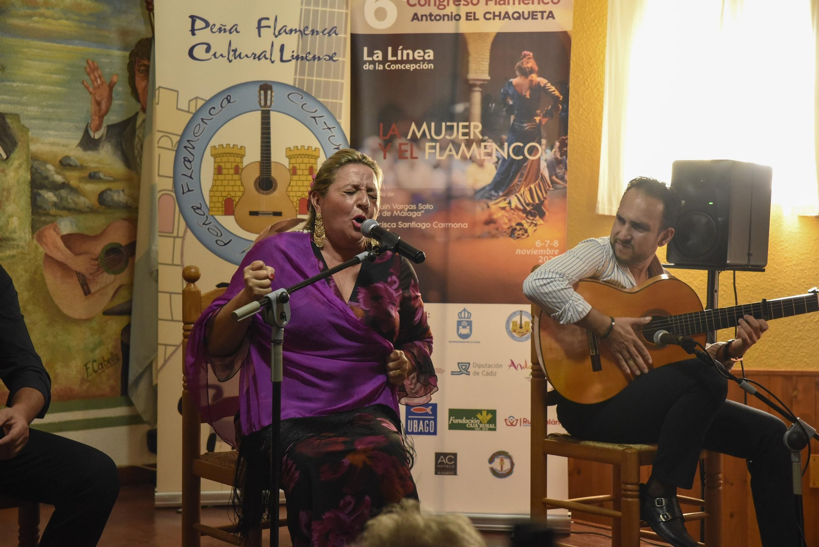 Recital de clausura del Congreso Antonio El Chaqueta con Remedios Reyes