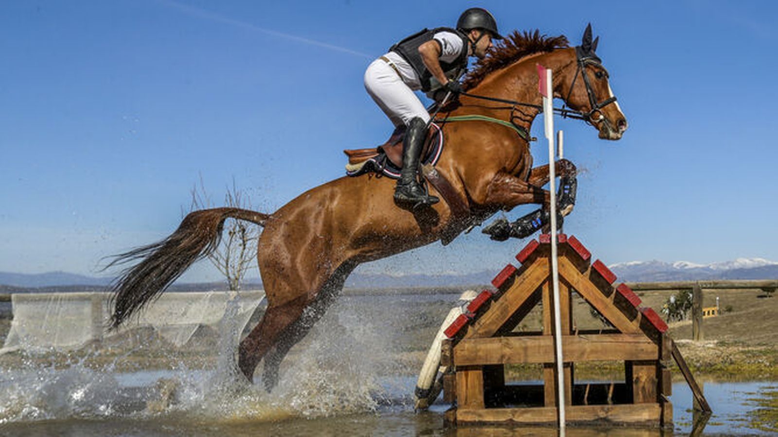 Gaviño, en una imagen de archivo en una prueba de cross.